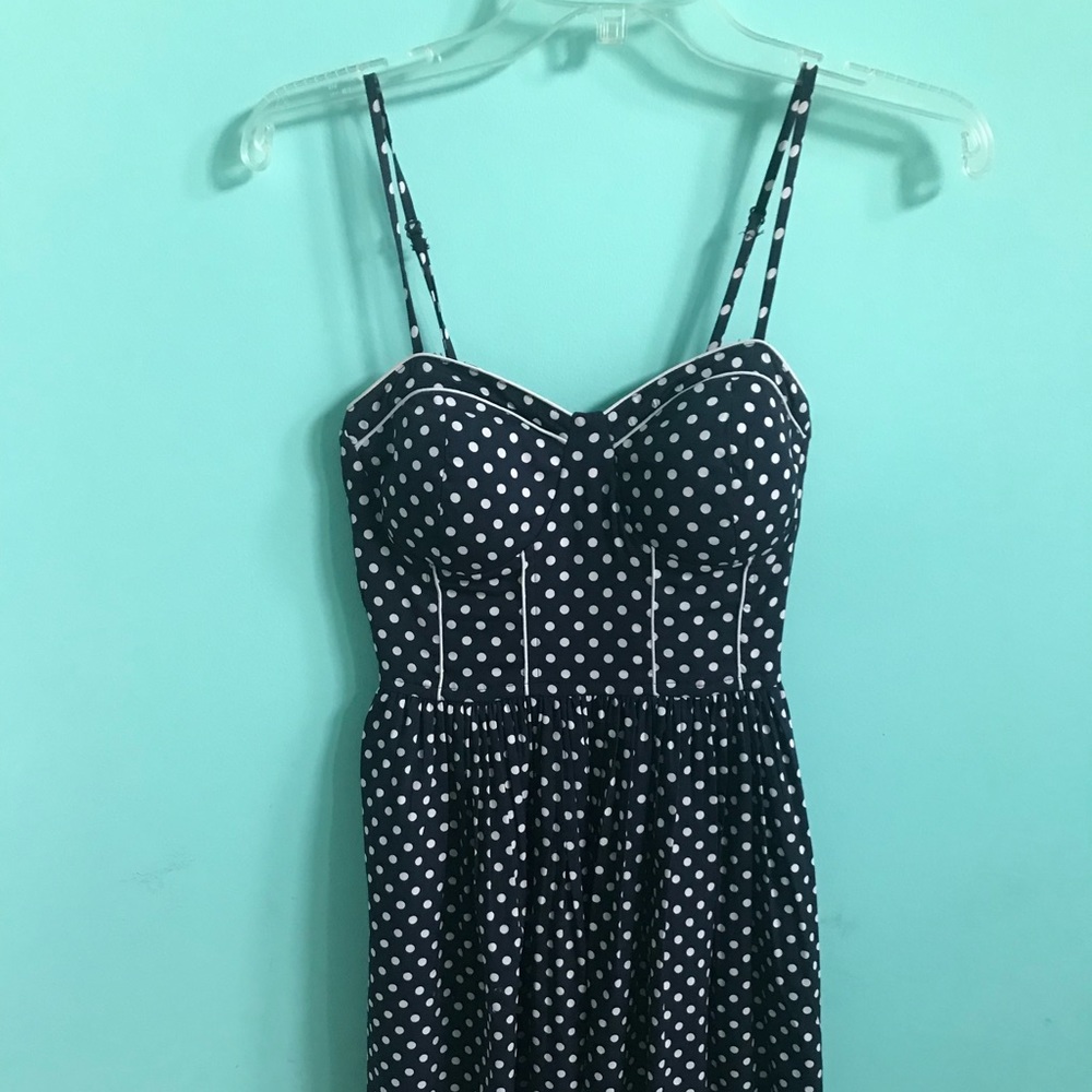 polka dot summer dress